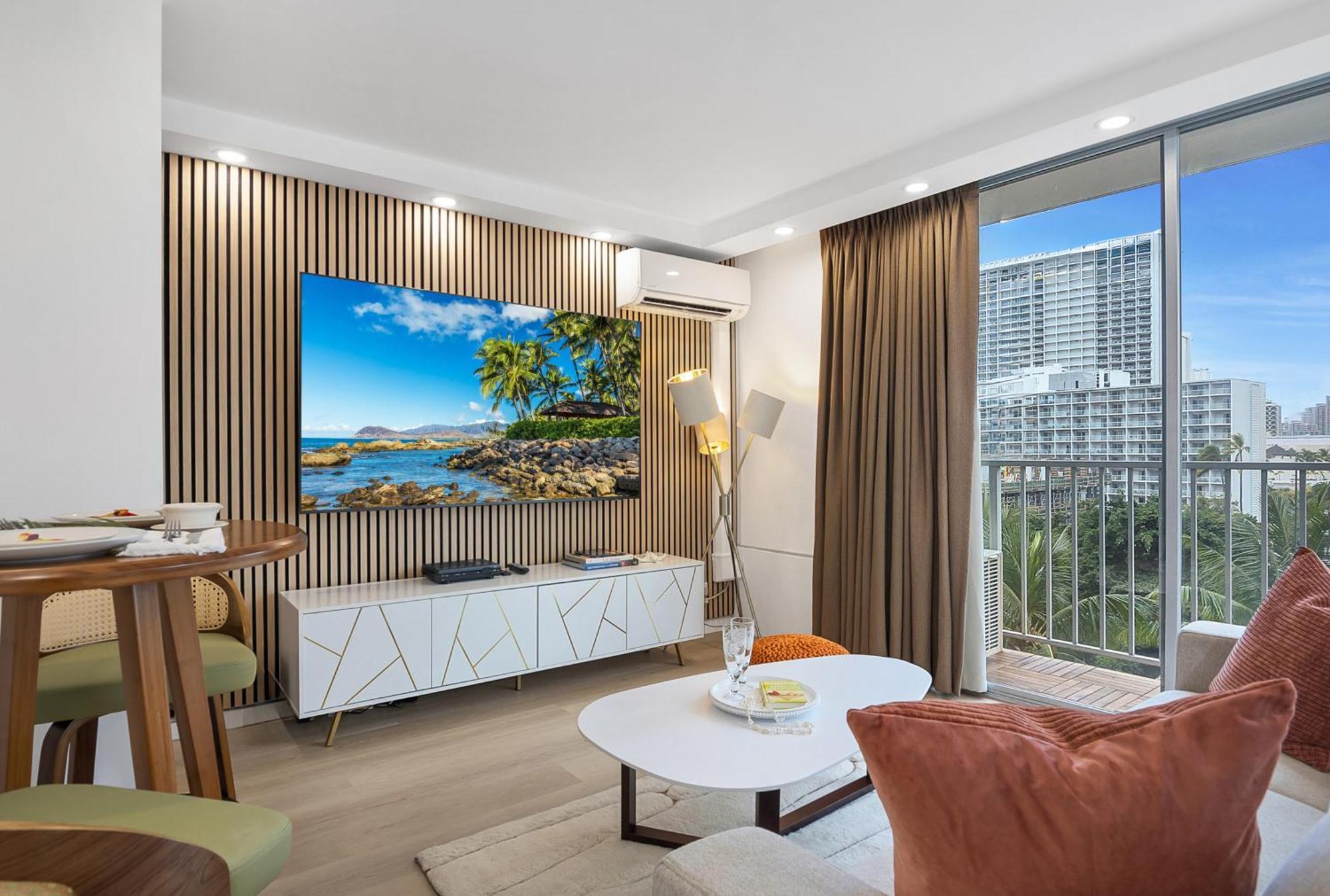 Steps To Waikiki Beach! Newly Renovated With 75" Tv Honolulu Exterior foto