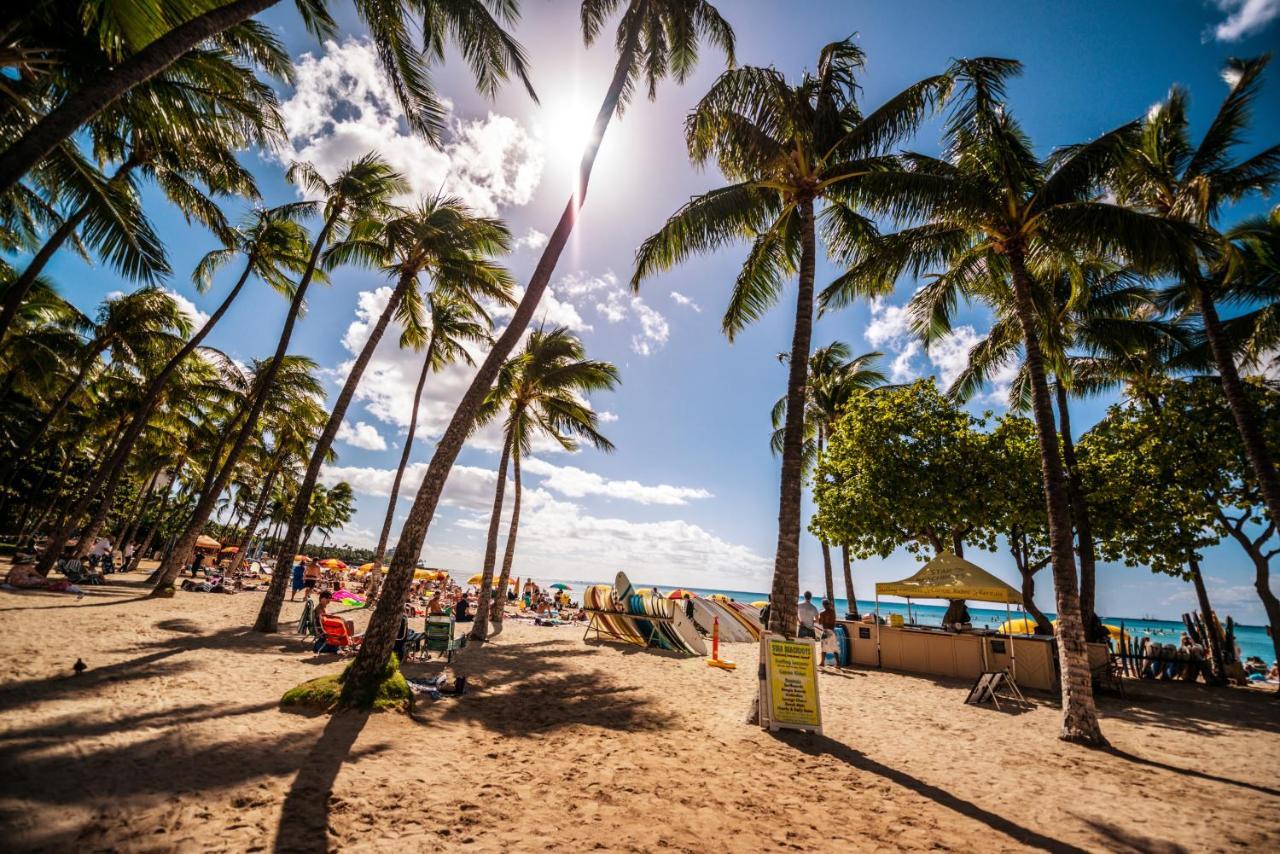 Steps To Waikiki Beach! Newly Renovated With 75" Tv Honolulu Exterior foto