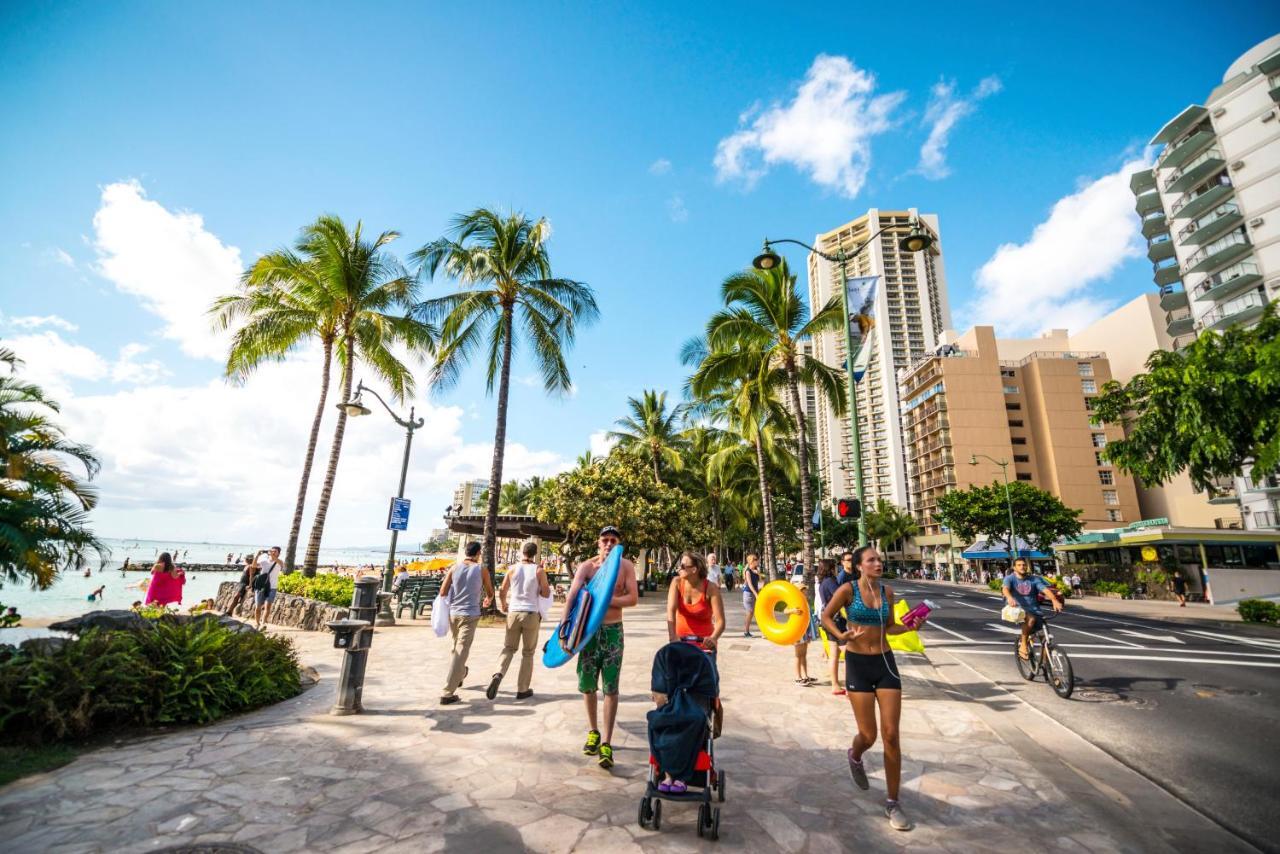 Steps To Waikiki Beach! Newly Renovated With 75" Tv Honolulu Exterior foto